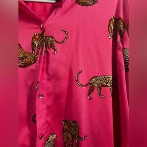 Umgee long cheetah dress